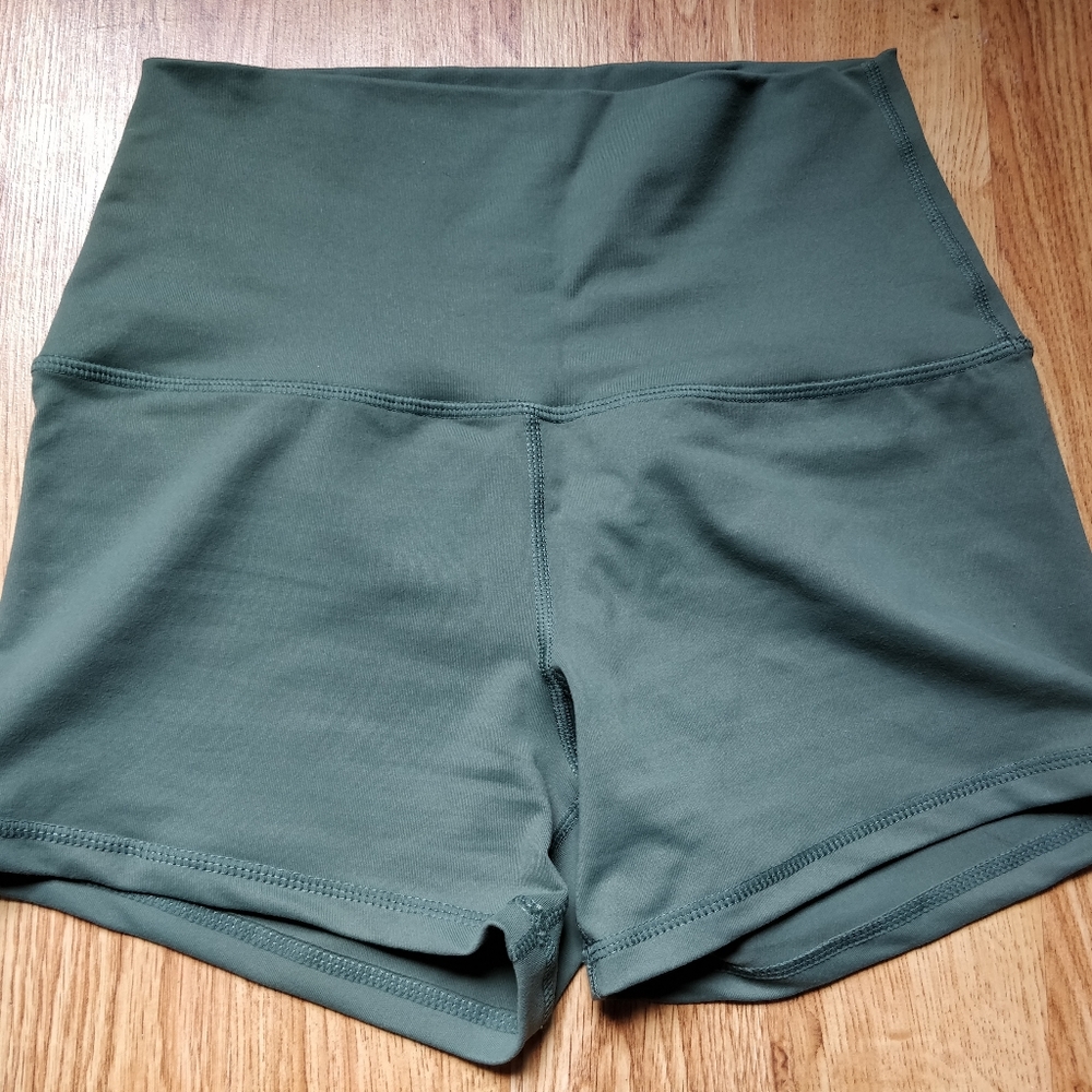 BP New Heights Booty Shorts (Forest Green)